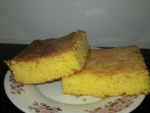 Bolo de milharina