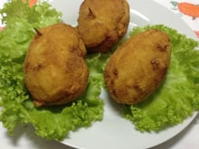 Batata frita recheada