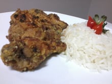 Coxinhas da asa de frango à cubana da Kaká