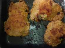 Sobrecoxa assada crocante