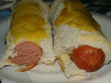Enroladinho de salsicha
