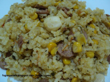 Arroz com linguiça