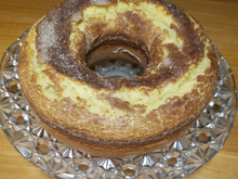 Bolo de banana de liquidificador
