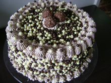 Bolo brigadeiro de aniversário