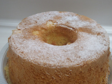 Bolo chiffon de laranja
