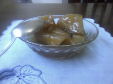 Doce de mamão em compota