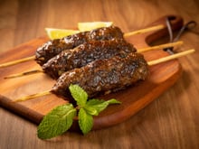 Kafta de carne moída na air fryer