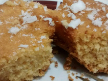 Bolo de fubá simples e gostoso