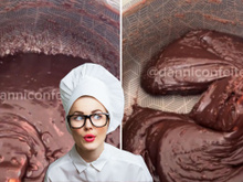 Palavra da confeiteira: "É aqui que muita gente erra o ponto do brigadeiro"