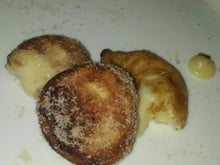 Bolinhos de chuva com banana