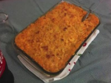 Arroz de forno com frango cremoso