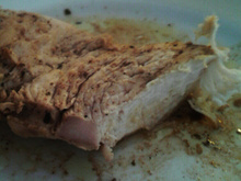 Peito de frango cítrico africano