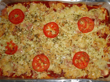 Massa de pizza liquidificador