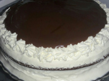 Bolo de festa da Roxie