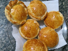 Pastel de forno tipo massa podre