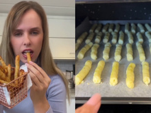 Batata frita crocante diferente e sem fritar: fiz desse jeito e viciei!