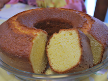 Bolo de fubá fofinho