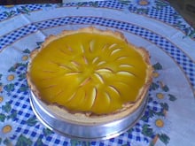Torta de maçã escondidinha