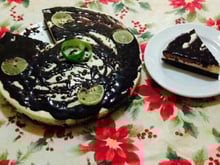 Bolo petit gateau de limão