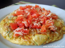 Omelete de legumes