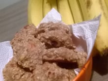 Biscoito de aveia com banana