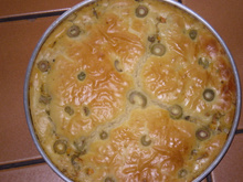 Bolo de sardinha da Luciema