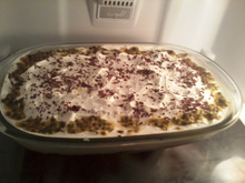 Pavê de chocolate e maracujá