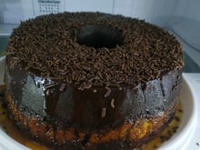 Bolo de cenoura e brigadeirão