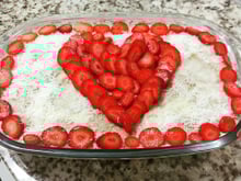 Torta de bolacha com nata fácil