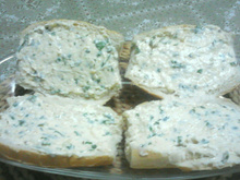 Pão de alho para churrasco