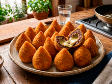 Feijão sobrando na geladeira? Não jogue fora! Faça essa coxinha de feijão com queijo do TudoGostoso!