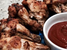 Hot smoked wings no Airfryer