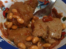 Carne de glúten (seitan) de panela de pressão
