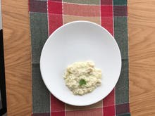 Risoto de alho poró fácil e gostoso