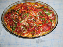 Filé de peixe ao forno