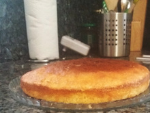 Bolo delicioso de laranja