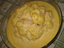 Couve - flor gratinada