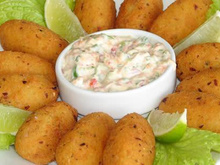 Encapotado (bolinho de frango)