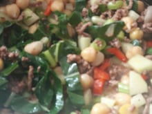 Cozido de carne moída à moda mato grossense