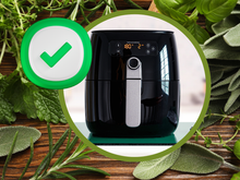 3 passos simples para desidratar ervas na airfryer (se guardar direitinho dura até 6 meses!)