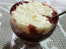 Sagu de bolinhas gigantes