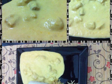 Creme de milho com frango