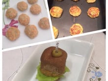 Hambúrguer de quinoa da Dani