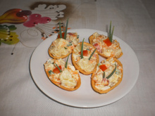 Barquinhas de Maionese
