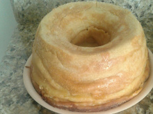 Bolo de leite de condensado de liquidificador