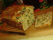 Pão de espinafre