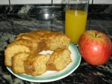 Bolo de maçã da madrinha Marli