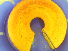 Bolo crocante de milharina