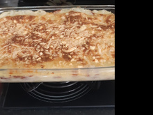 Escondidinho de carne seca com aipim
