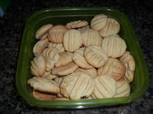 Biscoitos de coco com baunilha